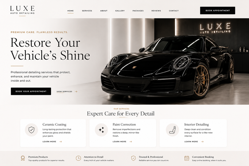 Luxe Auto Detailing